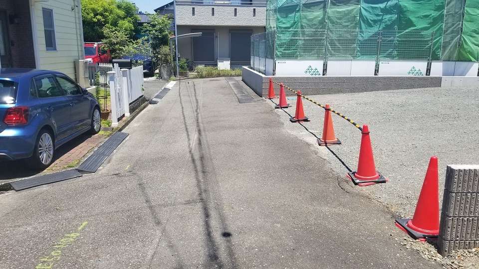 ２号地前面道路