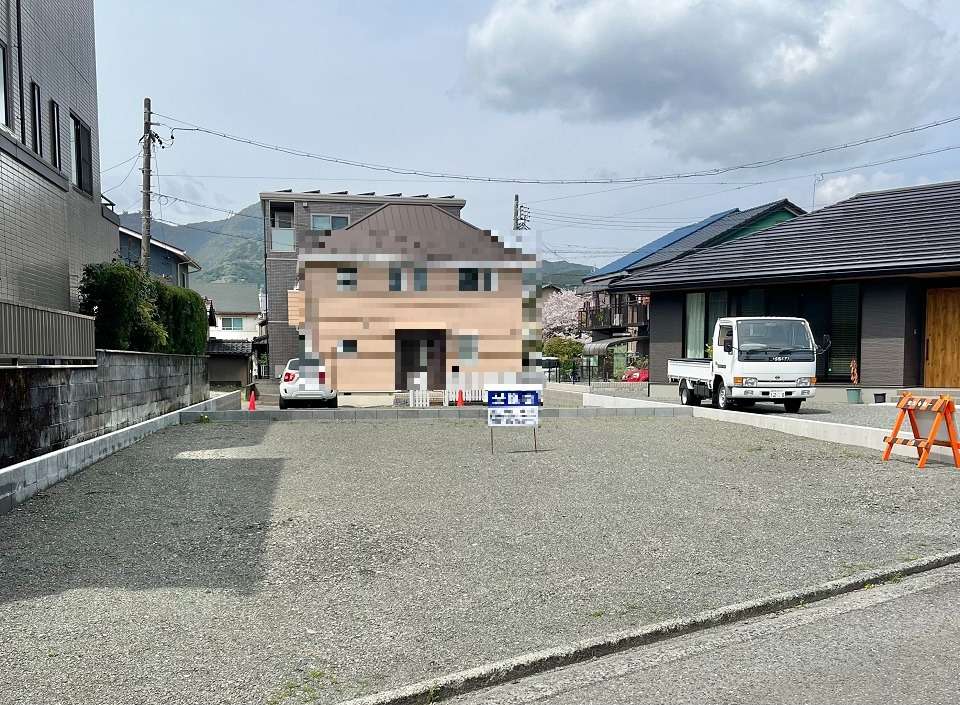 東向きで朝日がバッチリ☀
